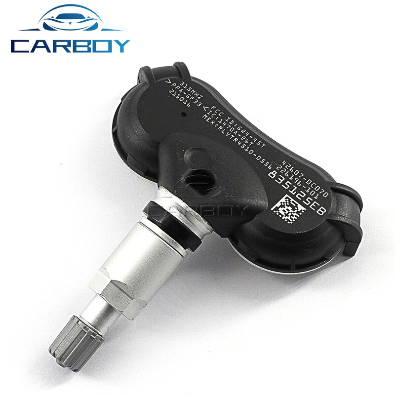 42607-0C070 4PCS TPMS Sensor For Toyota Sequoia Sienna Tundra 42607-0C040 42607-0C080 Tire Pressure Monitoring System 315MHz