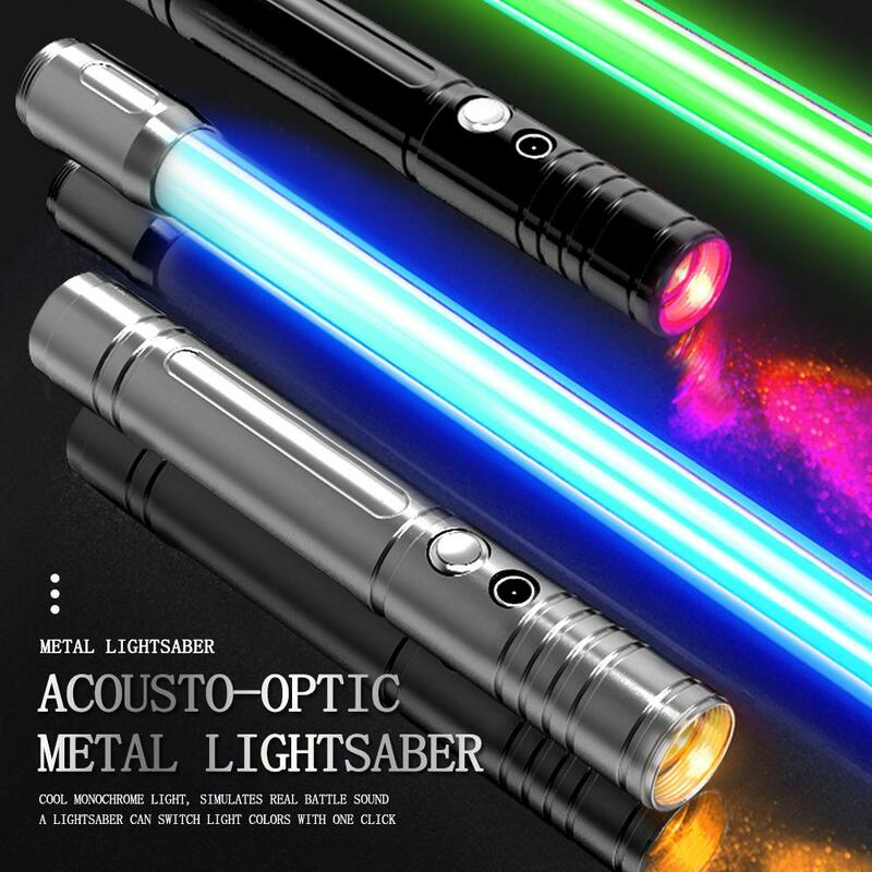 Lightweight Light Sabre Sound Effect Light Control 7 Colors Changing Children Toy Role Play Cosplay Props