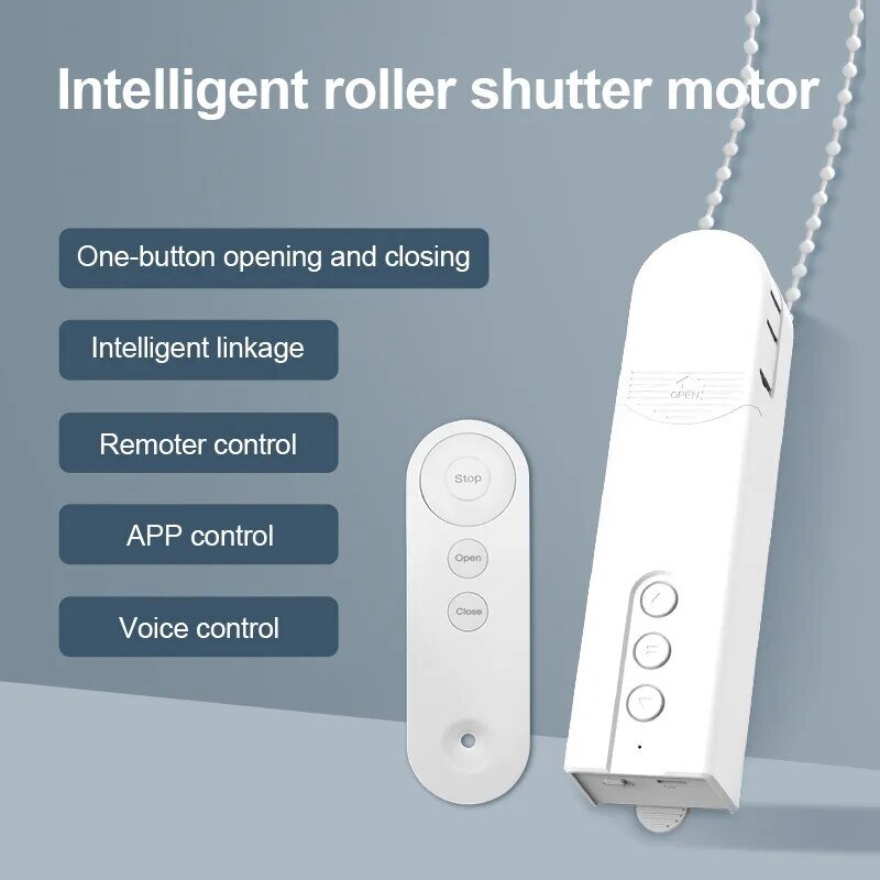 Tuya Smart Blind Motor Wifi Automatyczna elektryczna roleta Shutows Sterowanie aplikacją Podnoszenie kurtyny otwieranie sterownika zamykającego