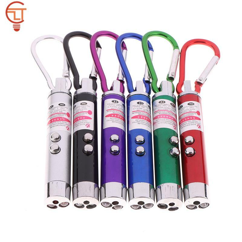 1Pcs 3 in1 UV Banknote Detection Lamp Outdoor Powerful Mini LED Flashlight With Buckle Hanging Waterproof Pen Light Key Rings
