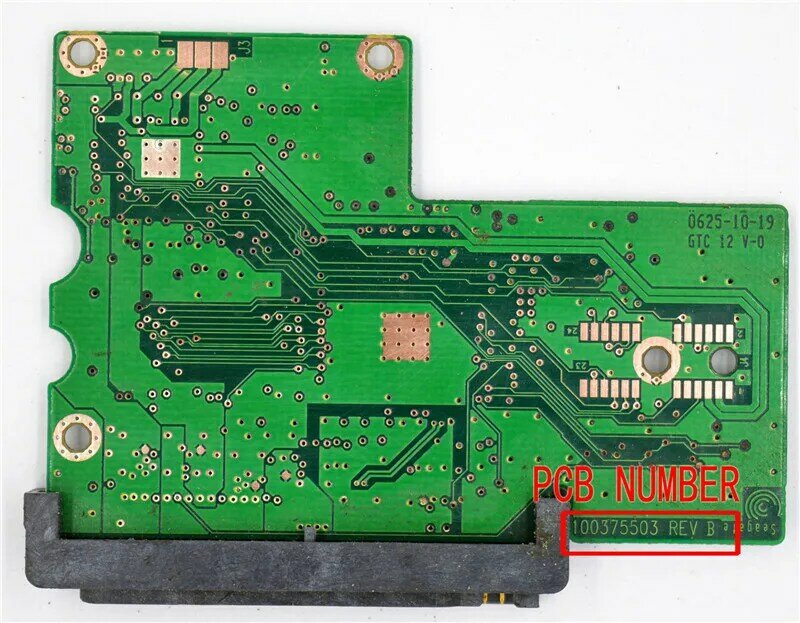 Seagate-placa de circuito de disco duro de escritorio, número: 100375503 REV B / 100370470 , 100372434