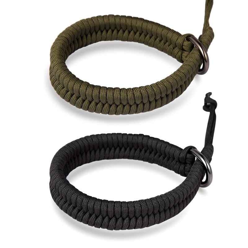 Cinturino per fotocamera cinturino da polso per fotocamera impugnatura Paracord cinturino intrecciato per Pentax per corda per fotocamera panasonic DSLR