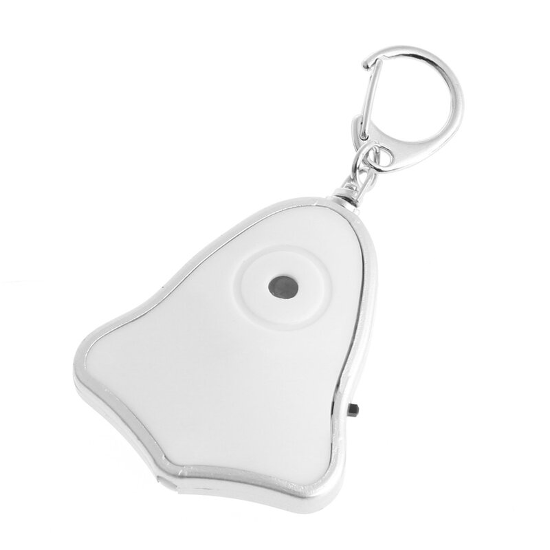 Sound Control Lost Key Finder Locator Keychain LED Light Torch Mini Portable Key Finder Bag Charm Keychain