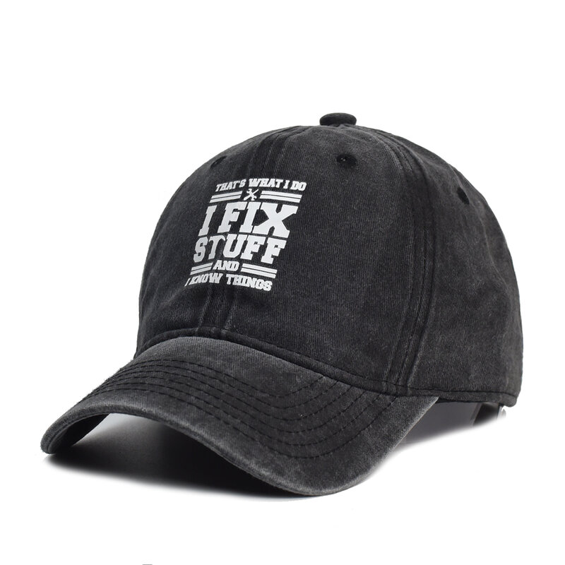 Letnia męska czapka z daszkiem modna wyszywane litery czapka typu Snapback zmiękczana bawełna w stylu Vintage Unisex Hip Hop