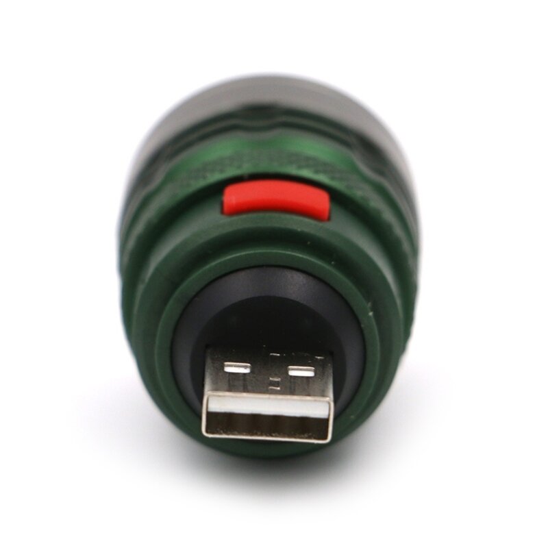 Senter Led Senter USB Ulang Lampu Kecil Mini Genggam Super Terang