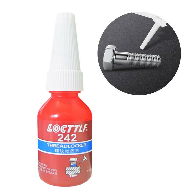 10ml Threadlocker L-octite 242 Screw Glue Thread Locking Agent Anaerobic Glue Anti-loose Medium Strength For M6-M20 Thread