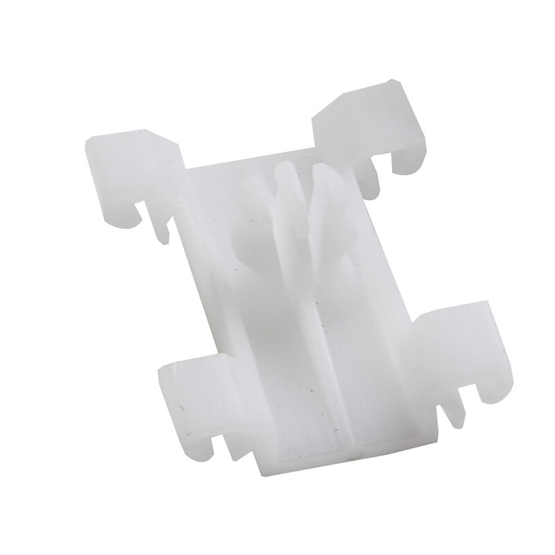 For Fiat Replaces 71717421 Molded Clips With Rubber Cover Durable White+Light Blue For BMW Replaces 51138166675