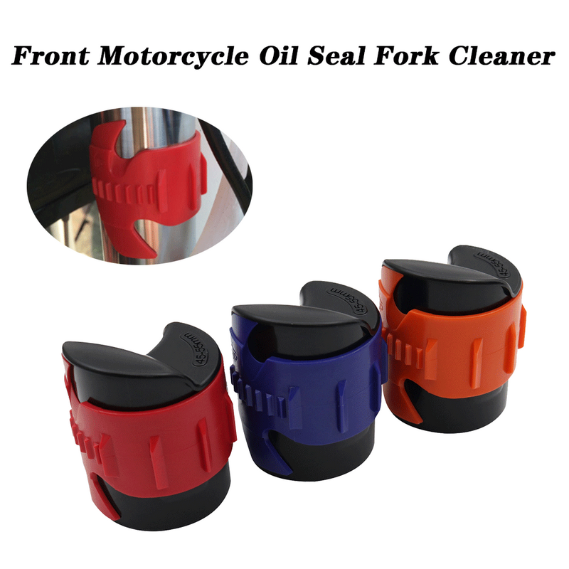 Bike Repair Tool For 45-55mm Front Motorcycle Oil Seal Fork Cleaner Motorcycle Shock Absorber Oil Seal Cleaning Tool Universal