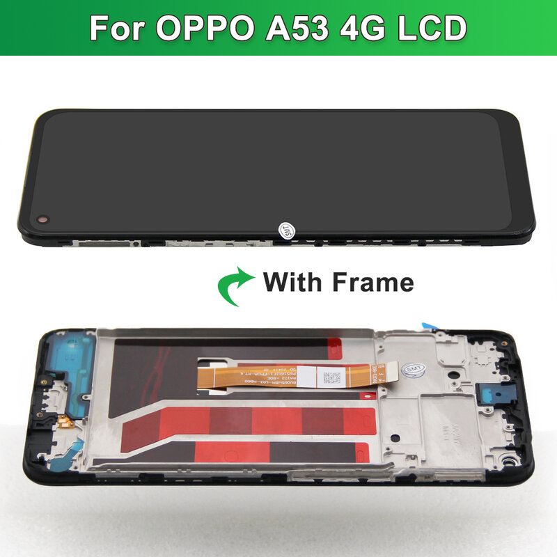 Oppo a53s a53s cph2139用6.5インチOppo LCDタッチスクリーンセット,オリジナル,4g cph2127