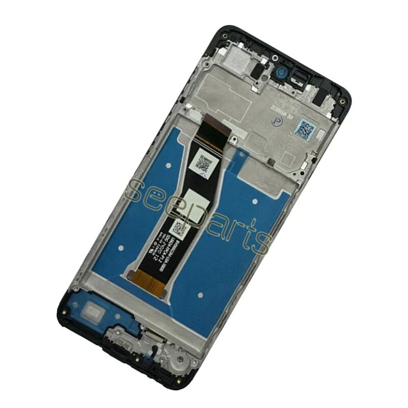 Tela LCD Touch Panel Digitador Assembly Screen com Frame, apto para Motorola Moto G04 XT2421-2, 6,56"
