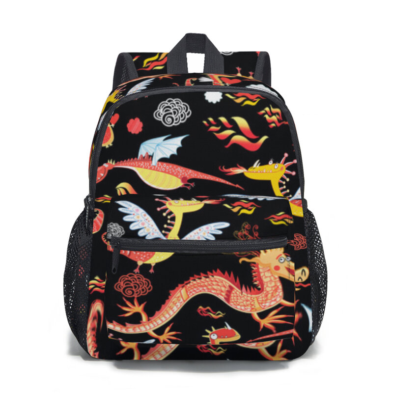 Детский Школьный рюкзак с забавным драконом для мальчиков и девочек 2-5 лет