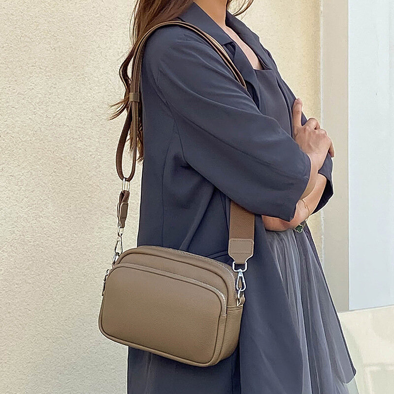 New Arrive 2024 Women's Simple Shoulder Bags Pu Leather Small Messenger Bags bolsas feminina