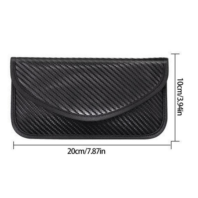 Signal Blocking Key Fob Protector Signal Block Pouch Anti-tracking Wallet For Cell Phone Privacy Protection Car Key