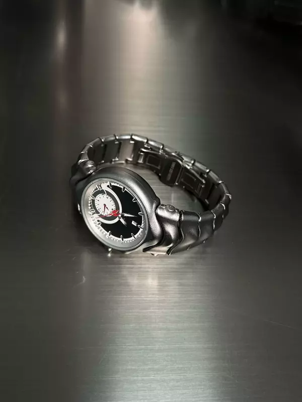 Jam tangan pria, arloji asli non-mekanis bentuk spesial, merek Fashion canggih, desain minat khusus