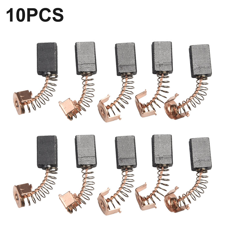 For Angle Grinder Carbon Brush 10pcs 5x8x12mm Accessories For Black & Decker G720 Power Tools Replacement Durable