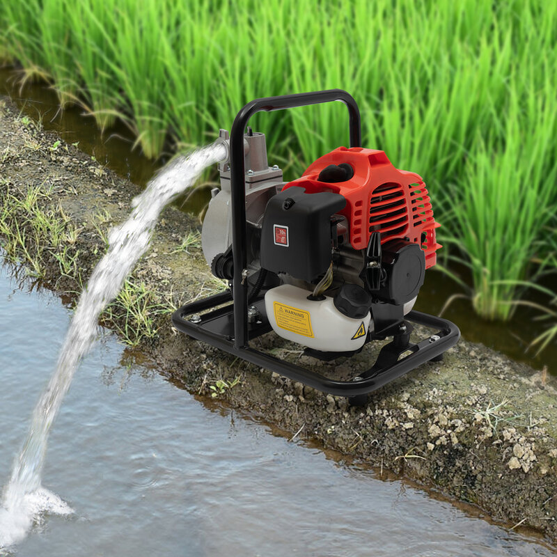 43cc 1,7 PS Benzin fluss übertragungs volumen Garten werkzeug Hochdruck bewässerung handliche Farm wasserpumpen
