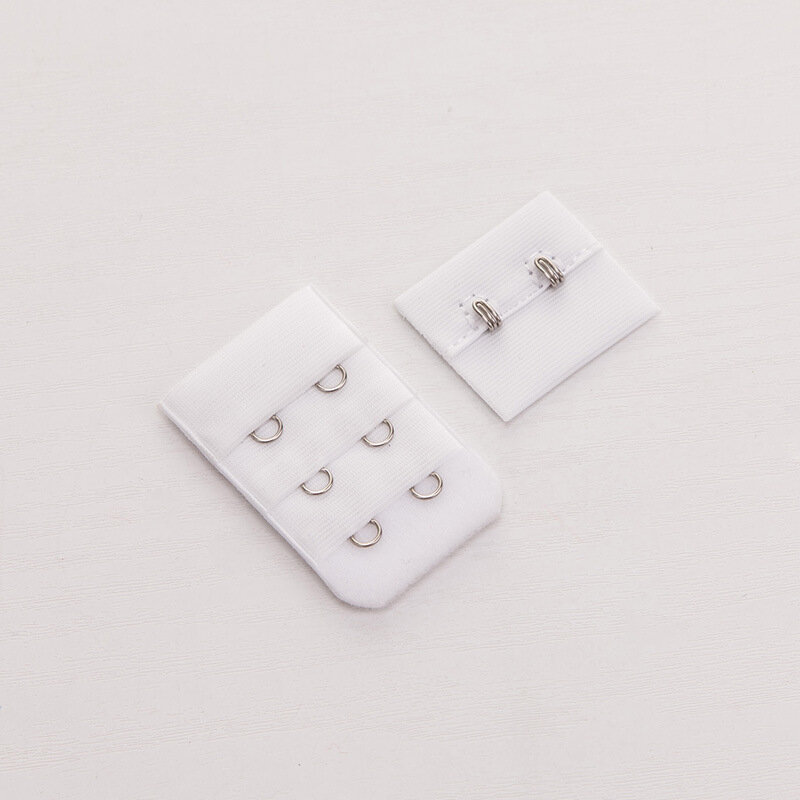 Three-row Two-button Matching Female and Female Buckle Stainless Steel Bra Back Buckle 3-row 2-button Pair of Underwear Hooks