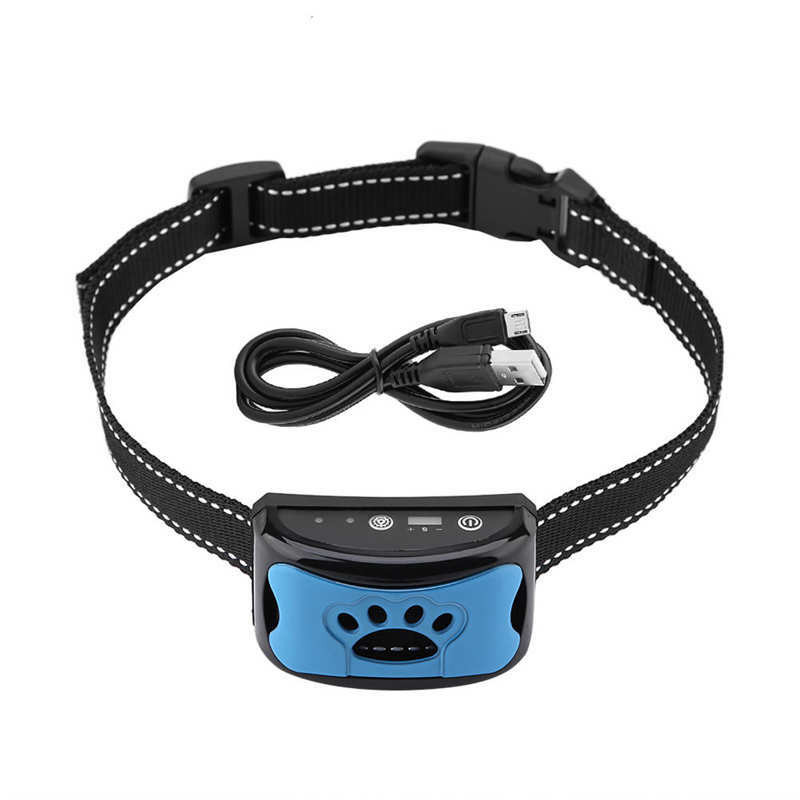 Recarregável impermeável Anti-Barking Training Collar, Pet Dog Barking Control Device, Detection Pets, Ferramentas de treinamento