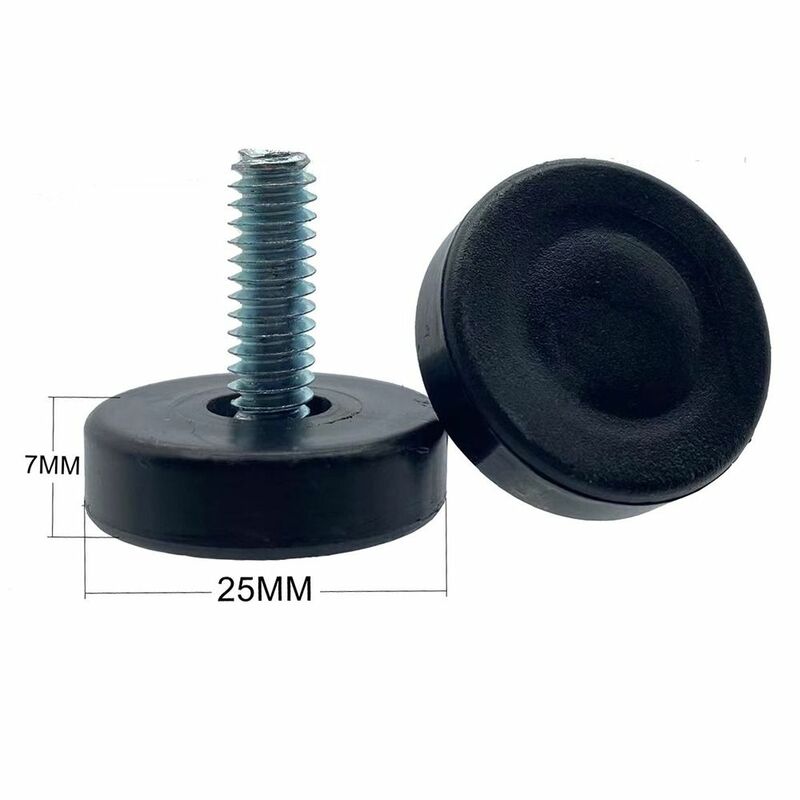 Adjustable Furniture Levelers with T-Nuts Screw-in Furniture Legs Furniture Accessory 1/4"-18 Leveling Table Home Improvement