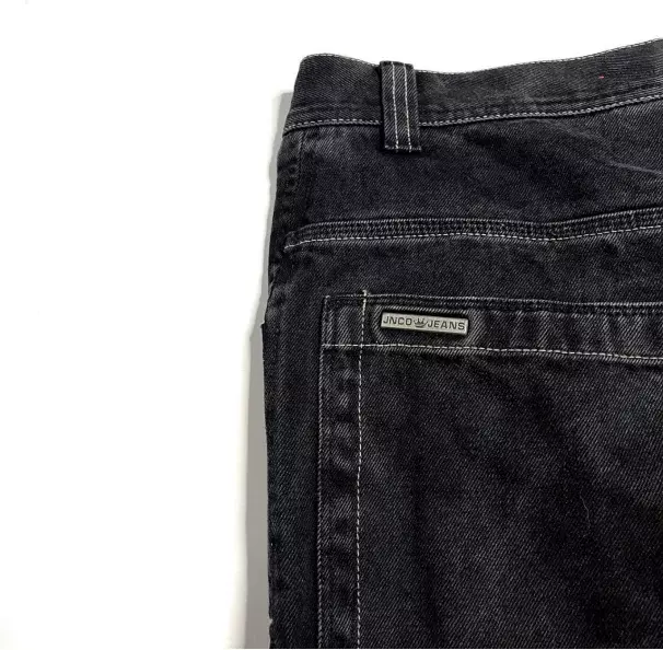 Harajuku Retro Skull Pattern Geborduurde Losse Jeans Denim Broek Voor Mannen En Vrouwen Gothic Hoge Taille Wijde Broek Jeans