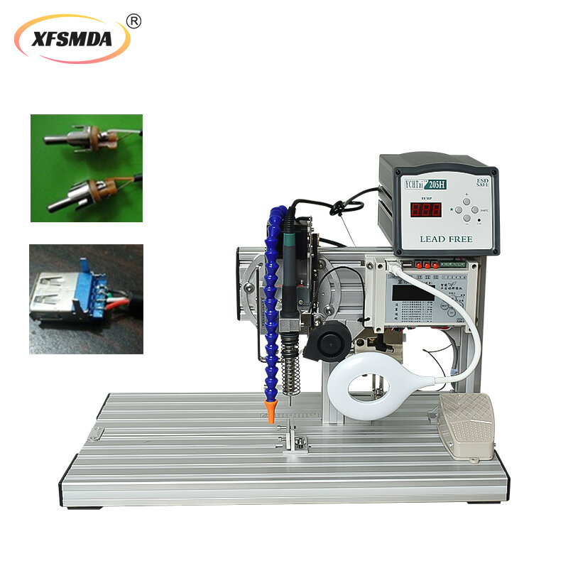 220V High Accuracy Type C Cable Welding Machine Iphone USB A Head Automatic Diy Soldering Machine