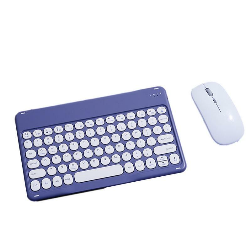 Беспроводная клавиатура для сотового телефона, магнитная круглая клавиатура, беспроводная клавиатура, беспроводная клавиатура для планшетов, мобильных телефонов
