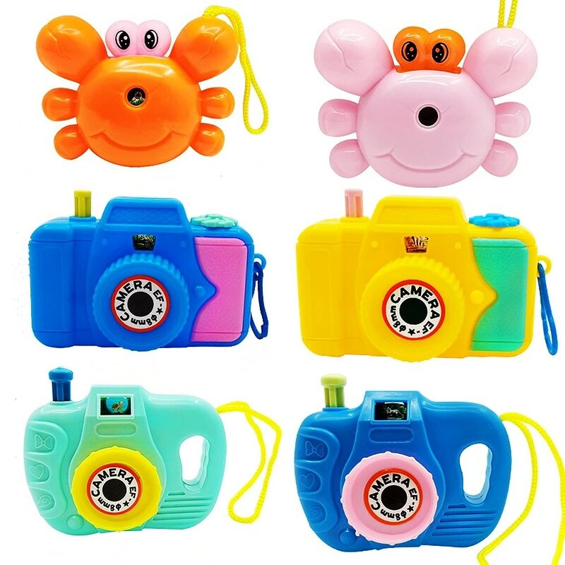 1PC Cartoon Camera Toy per ragazzi ragazze regalo di compleanno bomboniere giocattolo per bambini asilo bambini giocattolo educativo precoce per lo sviluppo