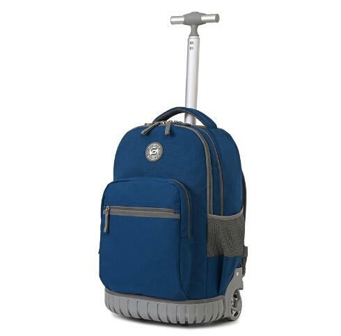 18 Inch School Rolling Backpack Children School Trolley Bags  Wheeled Backpack For Teenager Travel Rolling Luggage backpack Bag