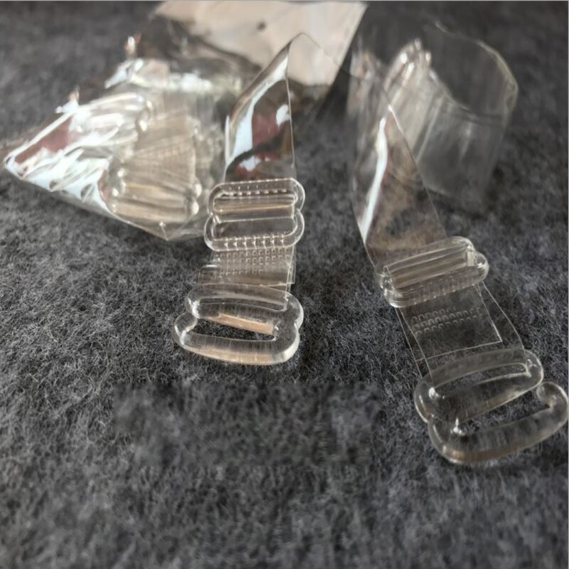 Cinghie per reggiseno Cintura da donna Tracolla per reggiseno in silicone trasparente regolabile invisibile F0T5