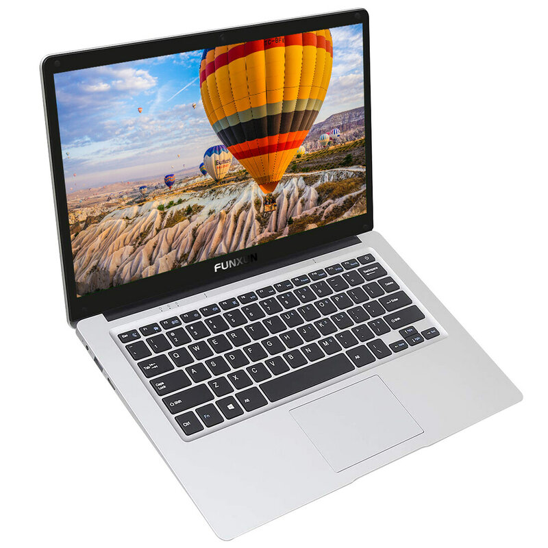 Laptop da 14.1 pollici Intel 6G RAM Windows 10 pro tastiera con cornice stretta Ultrabook