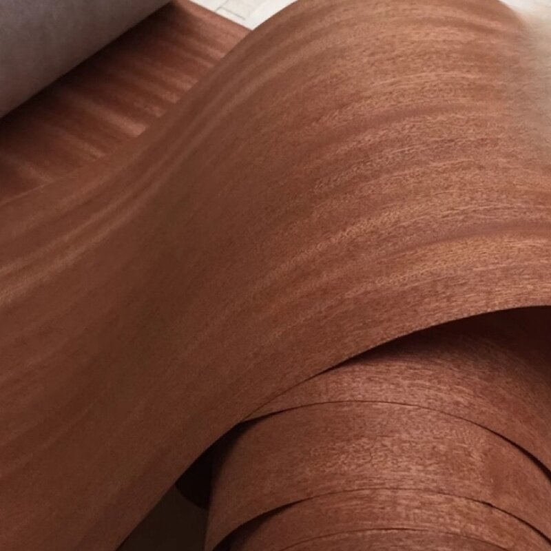 Sabili-chapa de madera Natural oscura, madera de grano recto, altavoz, muebles, L: 2,5 metros x 260x0,25mm
