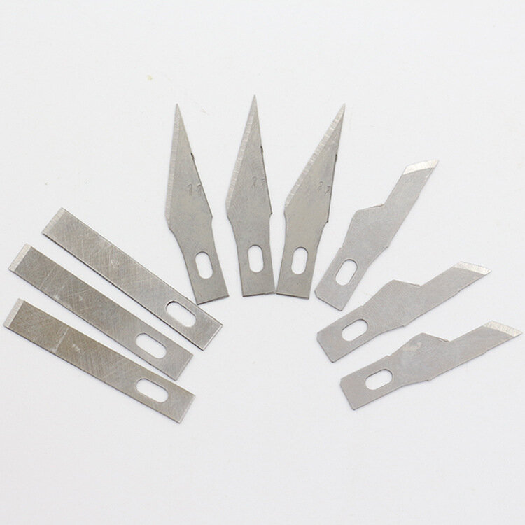 Outils à main à lame de rechange pour coupe-papier multifonctionnel, ensemble de 3x8 pièces