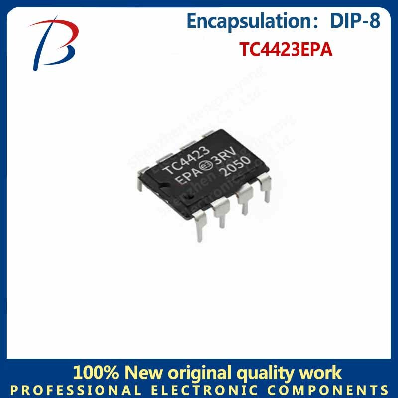 O TC4423EPA Driver IC Chip, embalado com DIP-8 Gate Driver, 10pcs