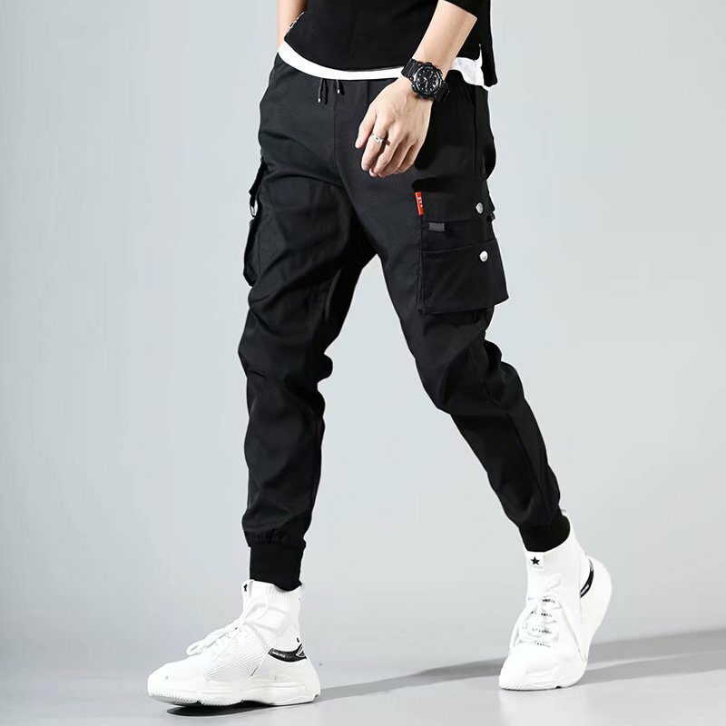 Hip Hop สินค้ากางเกงผู้ชายผ้าฝ้าย Joggers แฟชั่น Sweatpants ชาย Harem กางเกงฤดูร้อน Harajuku กางเกงผู้หญิงผู้ชาย