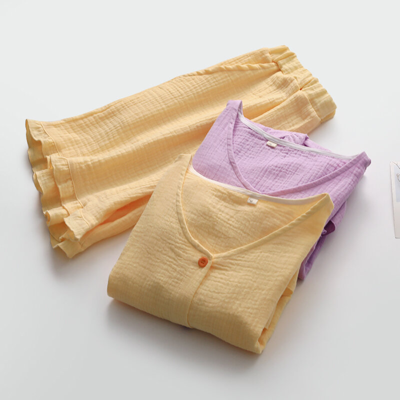 コットンネックTシャツ,半袖,ウォッシュド糸,Vネック,ファインショーツ,家庭用寝袋