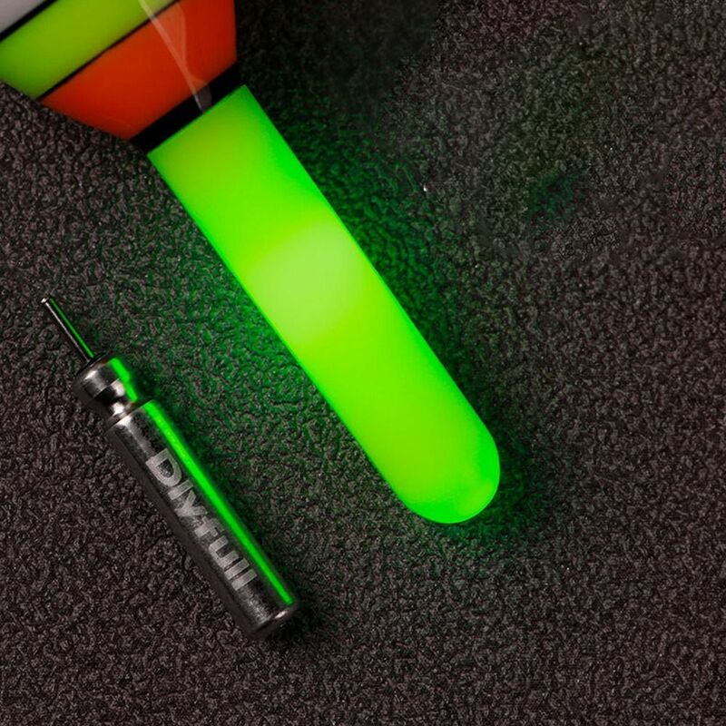 Vissen Elektronische Staaf Lichtgevende Stick Flitslicht Cr425 4 Gaten Vis Drijvers Acculader Usb Voeding Oplaadbaar