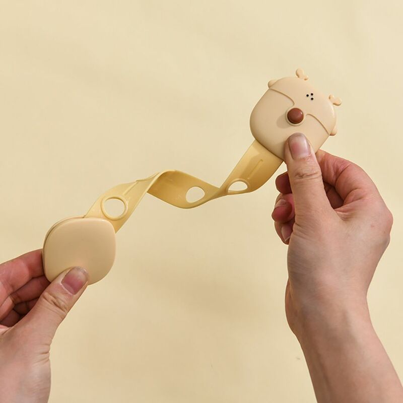 Cassetto di lunghezza regolabile Baby Anti Pinch Hand Cartoon serratura di sicurezza per bambini cinghie per porte scorrevoli serratura di protezione del frigorifero