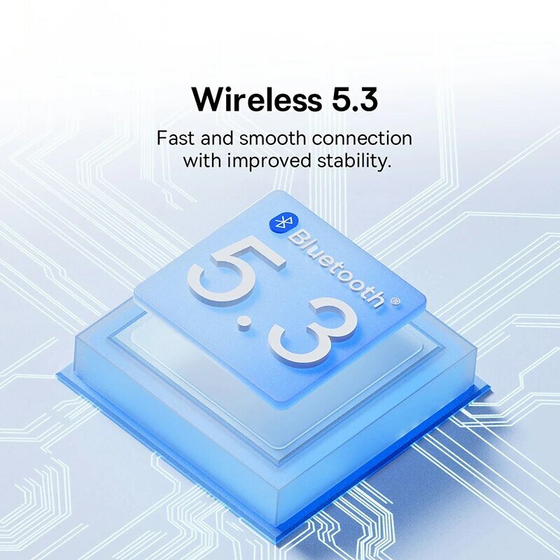 Baseus Bowie EZ10 TWS Słuchawki Bluetooth 5.3 Słuchawki bezprzewodowe Szybkie ładowanie Mini w słuchawkach dousznych Sportowy zestaw słuchawkowy 0.06s Niskie opóźnienie