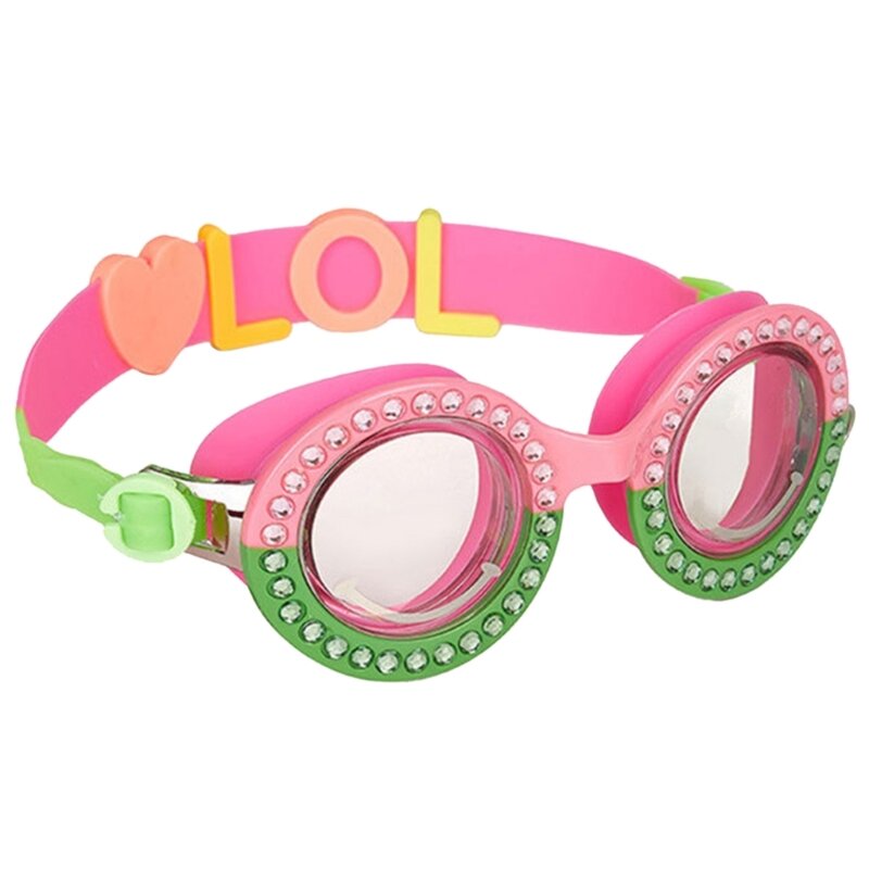 Детские очки для плавания, детские очки, быстросъемные очки с ремешком и защитой от протечек R66E