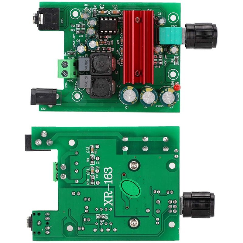 Power Amplifier Board High-Sensitivity Mono TPA3116 Subwoofer Amplifier Module with NE5532 OPAMP