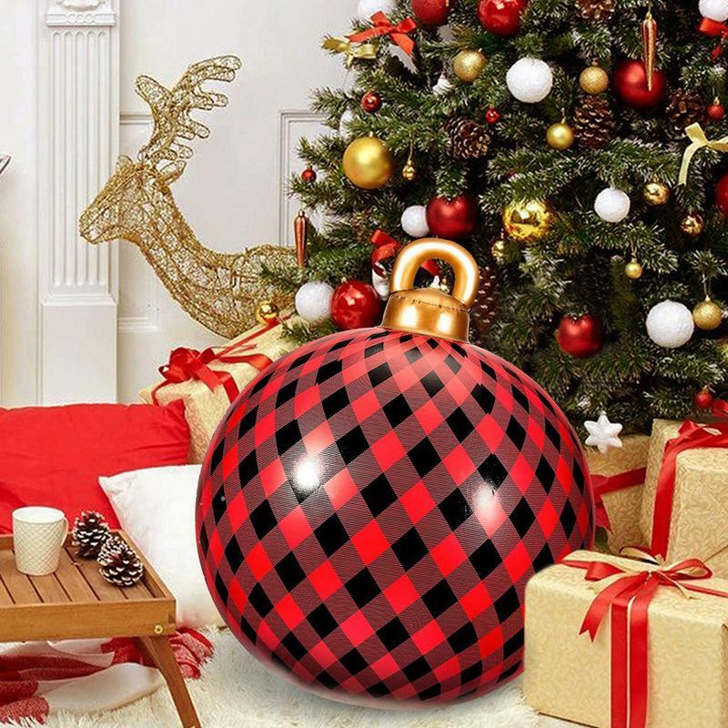 Exploda decorações da bola do Natal, bolas infláveis, Inflatables exteriores, 60cm