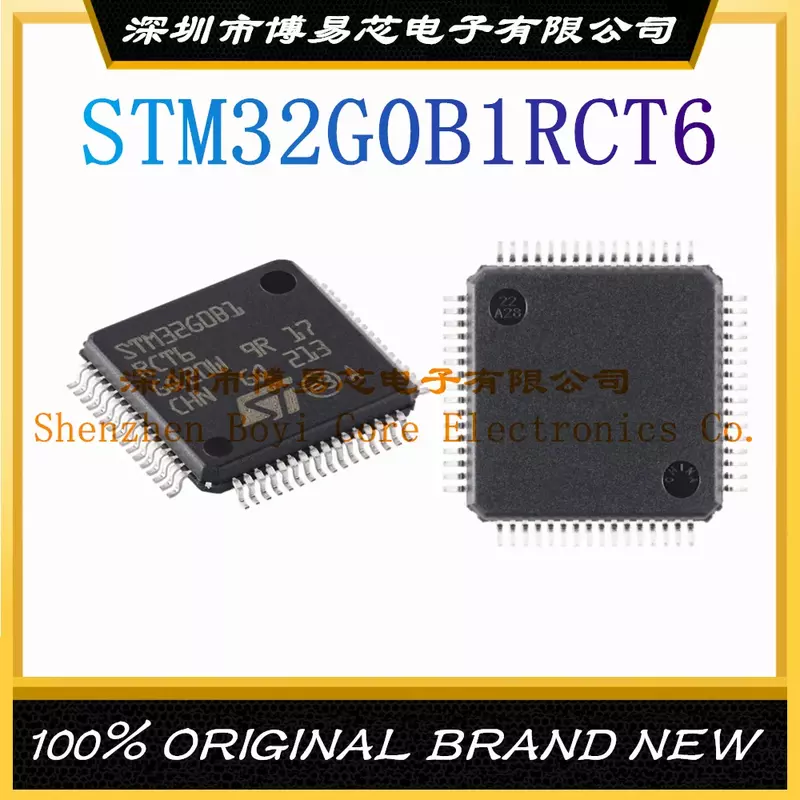 1 шт./лот STM32G0B1RCT6 упаковка lqfp64абсолютно новый оригинальный аутентичный микроконтроллер IC чип
