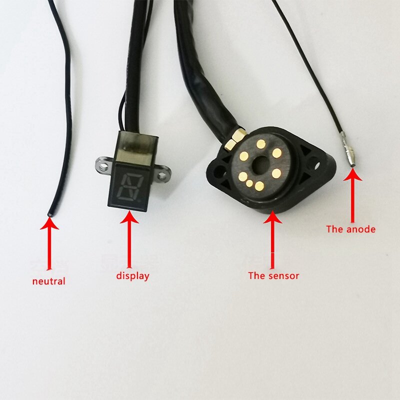 Sensor de marchas para motocicleta, indicador Digital de marchas para motocicleta, contador de marchas aplicable para Benali BJ300GS