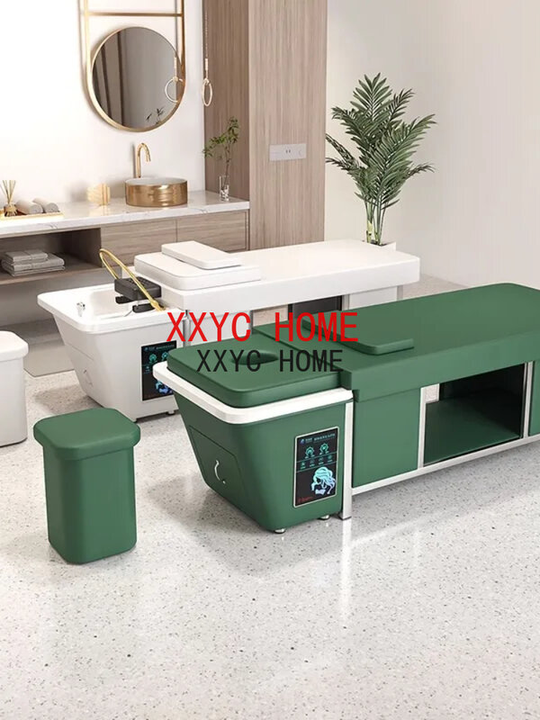 Chaise de lavage de massage de luxe, shampooing de styliste, mode, confort, meubles de lavage de tête, MQ50SC