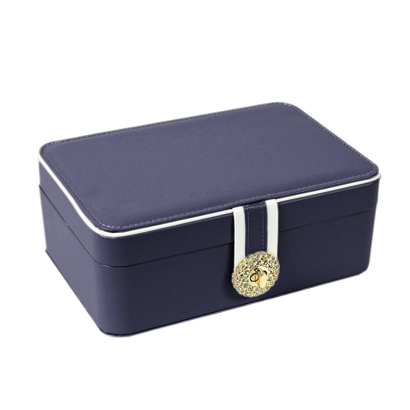 Jewelry Box Multi Function Lightweight Jewelry Container Jewelry Storage Holder for Necklaces Watch Pendant Stud Earrings Bangle