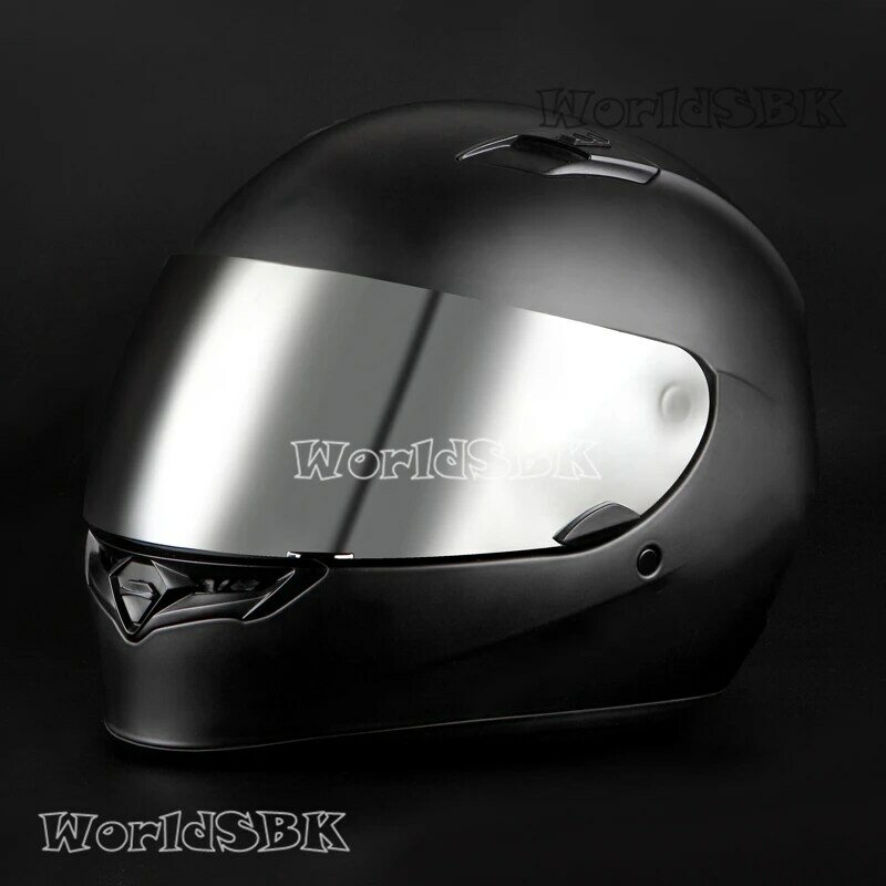 Visera de cara completa para casco de motocicleta, lente enchapada para campana, calidad DLX, MIPS, RS-1, RS-2