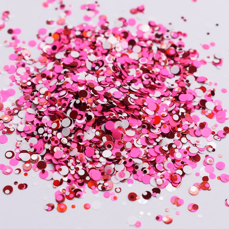 10g/Bag Nail Art Valentine's Day Glitter Shiny Flakes Sequins Nails Paillette Manicure Decoration Accessories