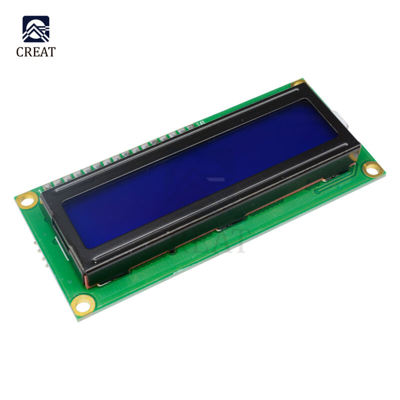 Módulo LCD LCD1602 1602, pantalla verde azul/amarilla de 16x2 caracteres, PCF8574T PCF8574 IIC I2C, interfaz 5V para arduino