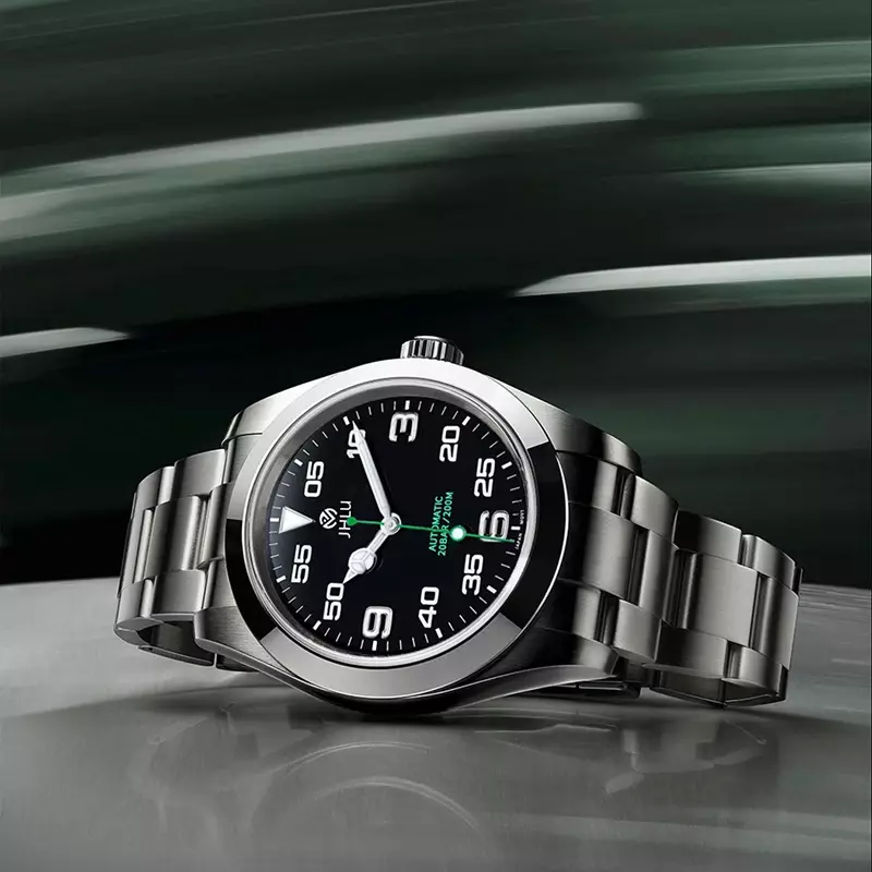 2024 nuovi orologi da polso meccanici da uomo Air-King orologi automatici rivestiti in vetro zaffiro di lusso orologio impermeabile di alta qualità
