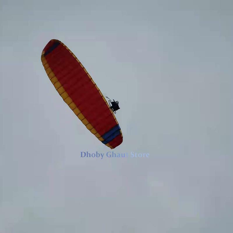 2.8m daya kendali jarak jauh Paraglider Model parasut terbang daya besar Paraglider listrik Aeromodel disesuaikan 50A PNP